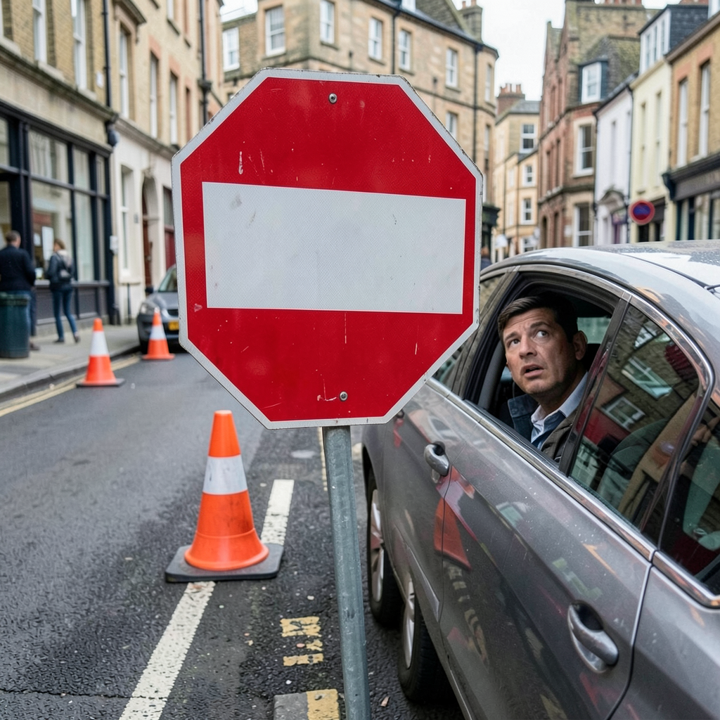 Drivers demand clearer Road Ahead Closed signs after 1965 introduction complaints